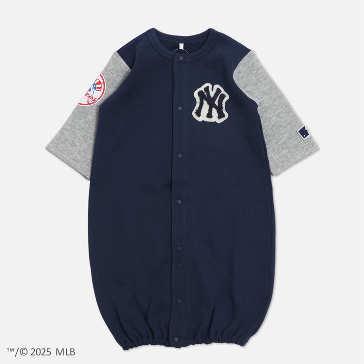 ネイビー | MLB ツーウェイオール ロンパース | chil2