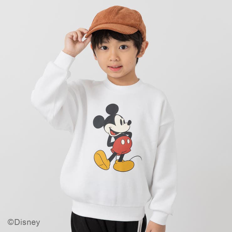 ホワイト | ミッキーマウス キッズ トレーナー | chil2