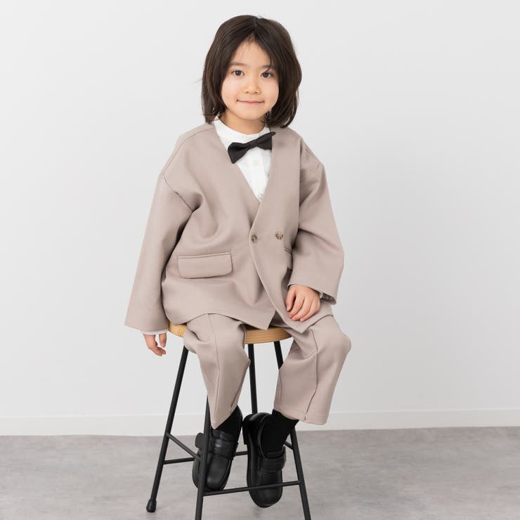 グレージュ | フォーマルスーツ 上下2点セット キッズ | chil2