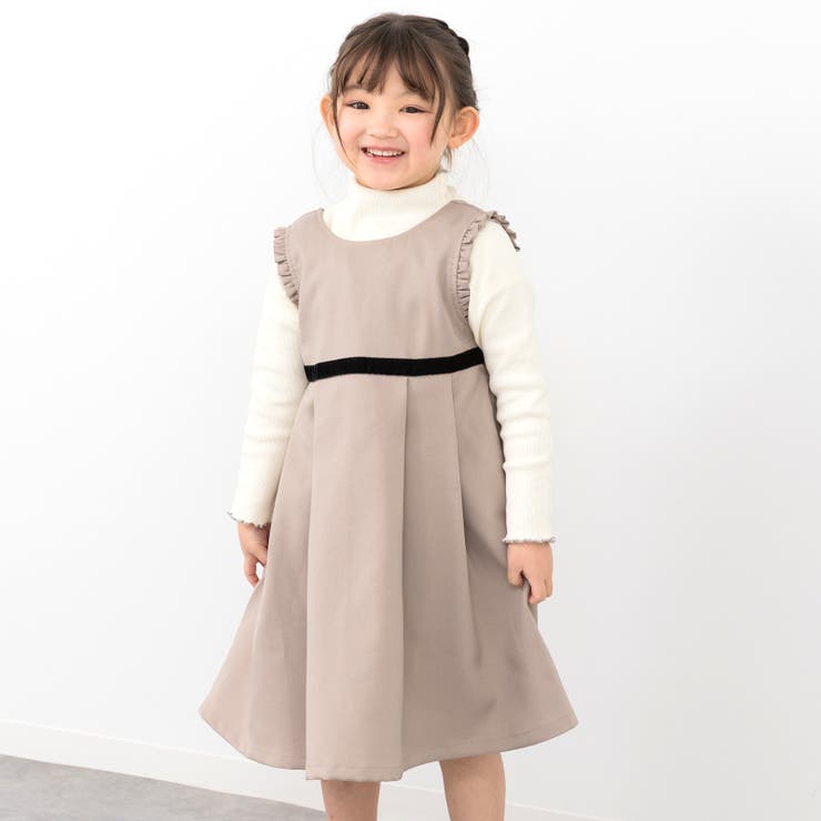 グレージュ | フォーマル ワンピース ジャンパースカート | chil2