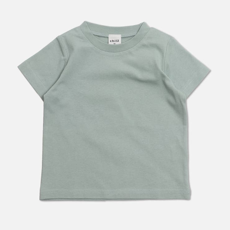ミント | 無地 半袖Tシャツ キッズ | chil2