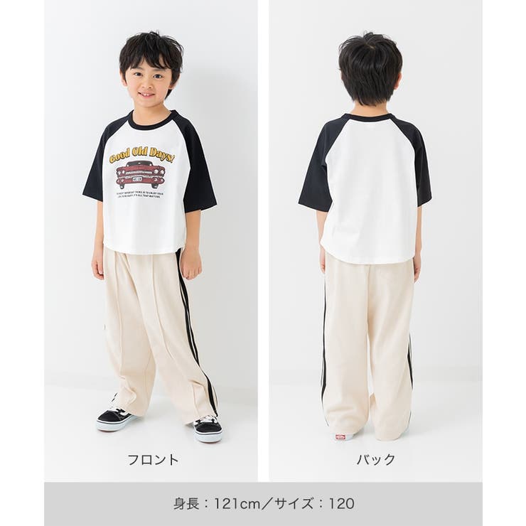 プリント ラグラン 半袖Tシャツ | chil2 | 詳細画像19 