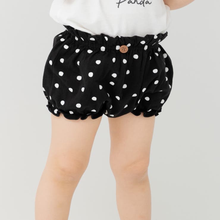 Dドット/ブラック | 総柄 ブルマパンツ ズボン | chil2