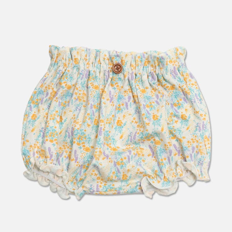 F花柄/イエロー | 総柄 ブルマパンツ ズボン | chil2