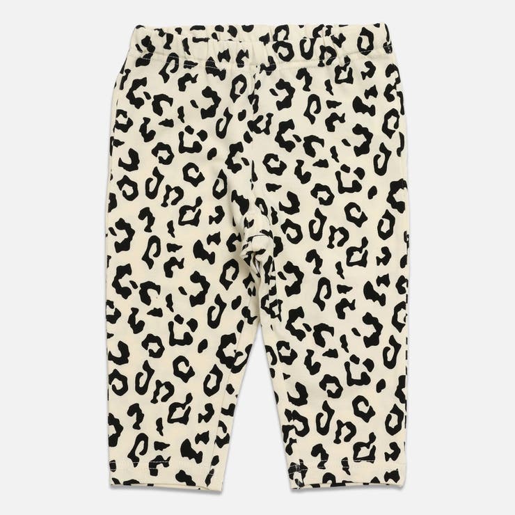 Eレオパード/クリーム | 総柄 7分丈 レギンスパンツ | chil2