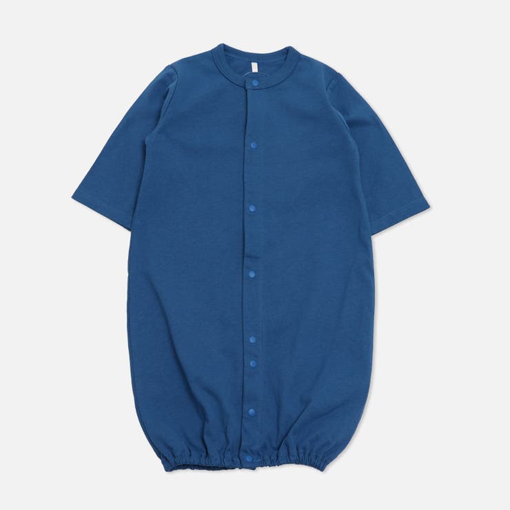 ブルー | 無地 ツーウェイオール ロンパース | chil2