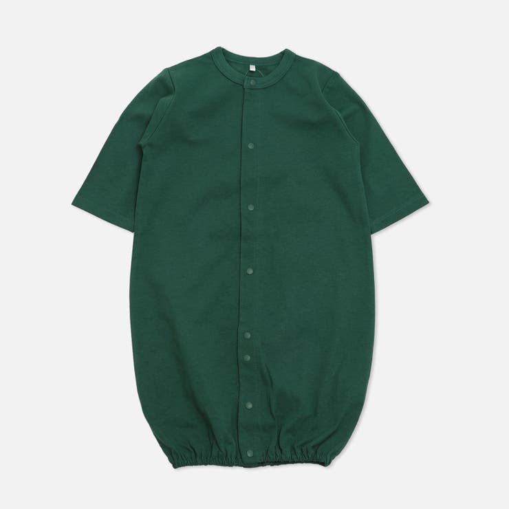 グリーン | 無地 ツーウェイオール ロンパース | chil2