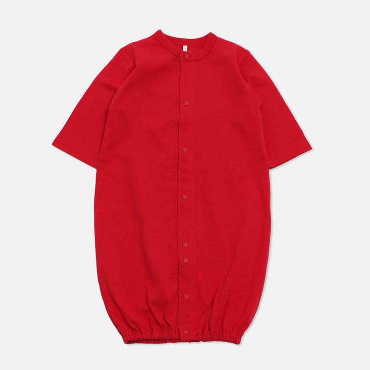 レッド | 無地 ツーウェイオール ロンパース | chil2