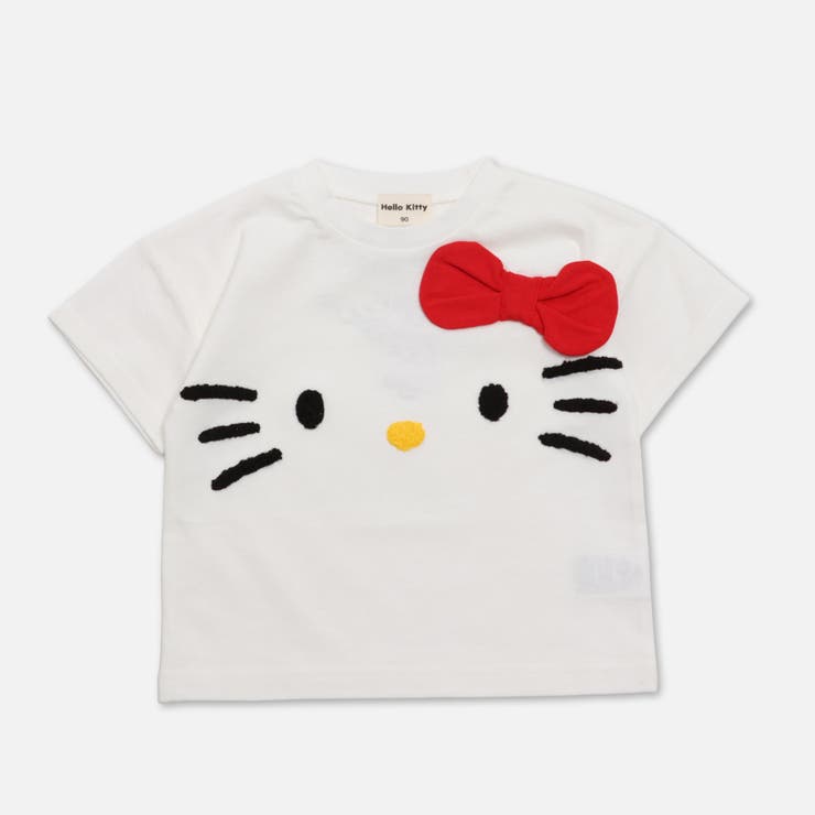 Aキティ/ホワイト | サンリオ キャラクター 半袖Tシャツ | chil2