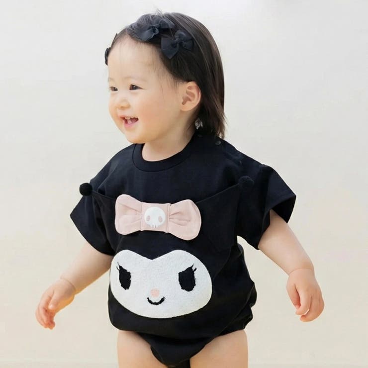 クロミ | サンリオ キャラクター 半袖ロンパース | chil2