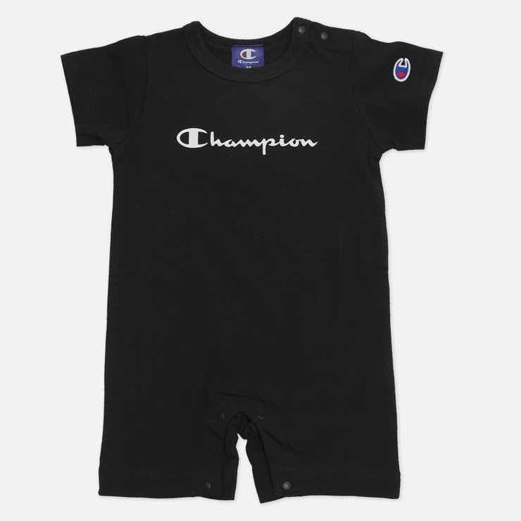 ブラック | チャンピオン 半袖 カバーオール | chil2