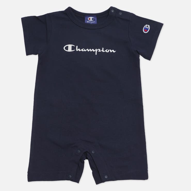 ネイビー | チャンピオン 半袖 カバーオール | chil2