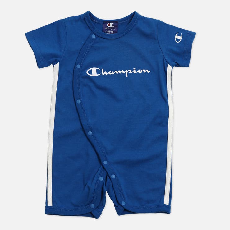 ブルー | チャンピオン 半袖 カバーオール | chil2