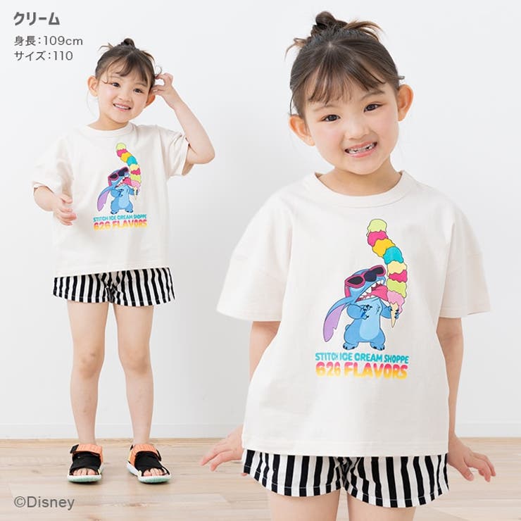 リロ＆スティッチ キャラクター 半袖Tシャツ | chil2 | 詳細画像7 