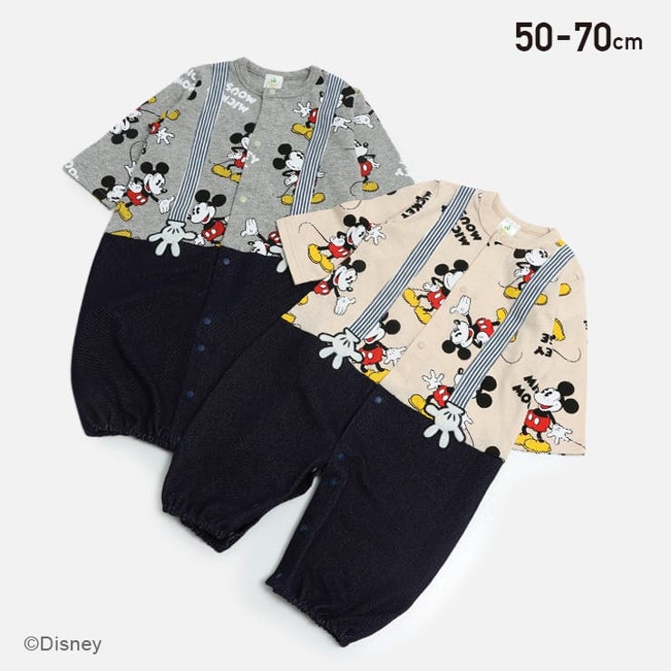 ミッキーマウス 長袖 ツーウェイオール | chil2 | 詳細画像1 