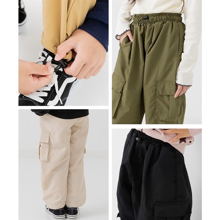 キッズ カーゴパンツ ワイドパンツ | chil2 | 詳細画像9 