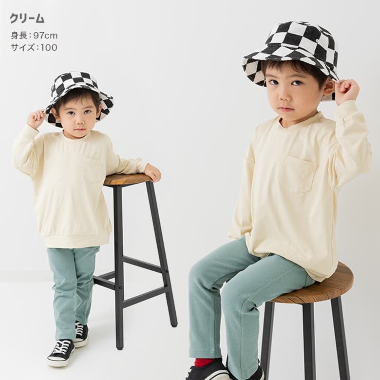 毛玉ができにくい 無地 長袖Tシャツ | chil2 | 詳細画像10 