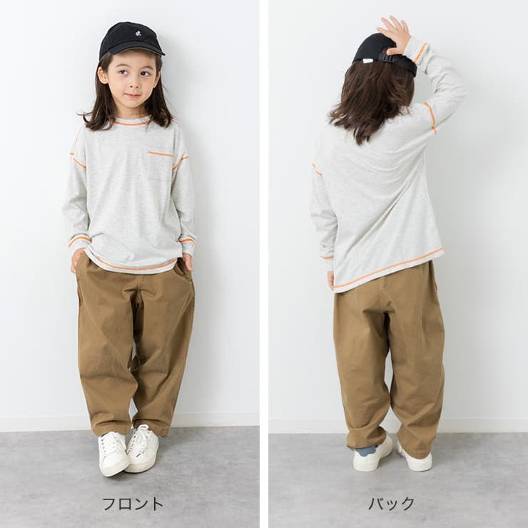 配色ステッチ 長袖 Tシャツ | chil2 | 詳細画像10 