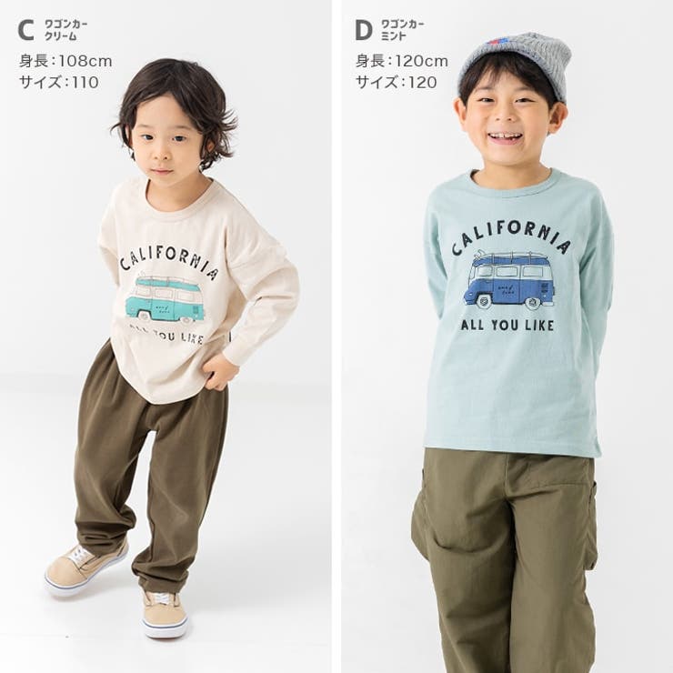 綿100％ プリント 長袖Tシャツ | chil2 | 詳細画像7 