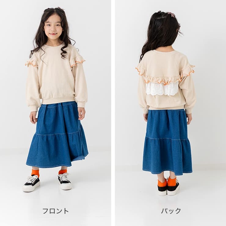 レース フリル トレーナー | chil2 | 詳細画像9 