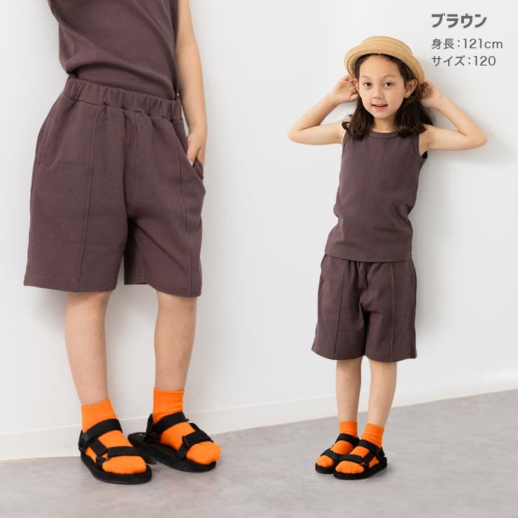 ピンタック ハーフパンツ ストレッチ | chil2 | 詳細画像8 