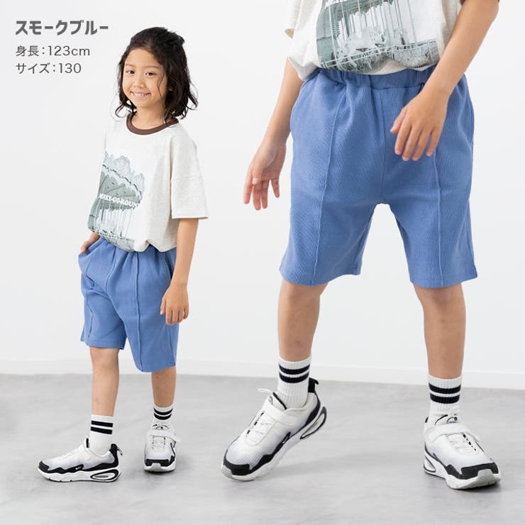 ピンタック ハーフパンツ ストレッチ | chil2 | 詳細画像9 