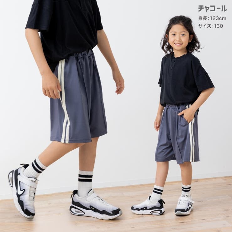 脇ライン ストレッチ ハーフパンツ | chil2 | 詳細画像6 