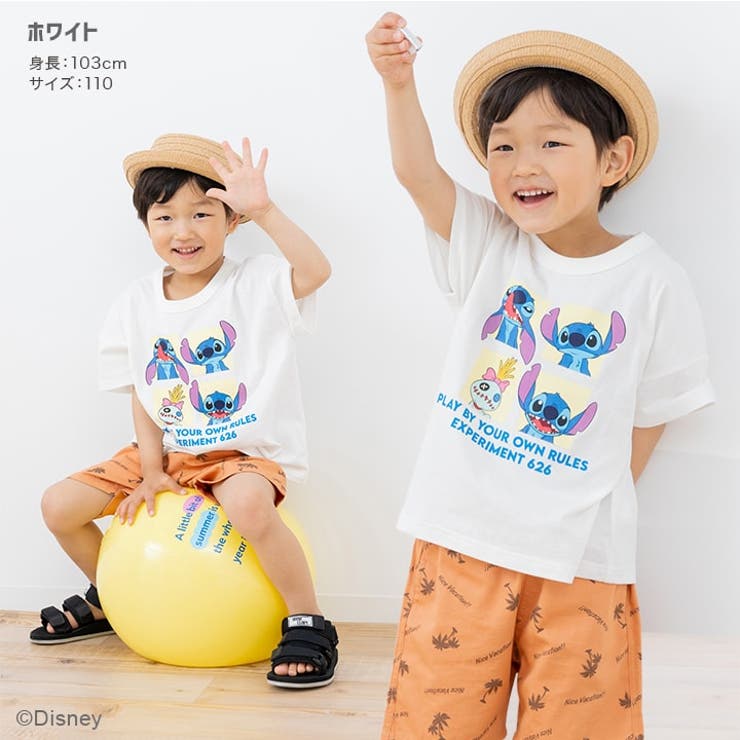 リロ＆スティッチ キャラクター 半袖Tシャツ | chil2 | 詳細画像5 