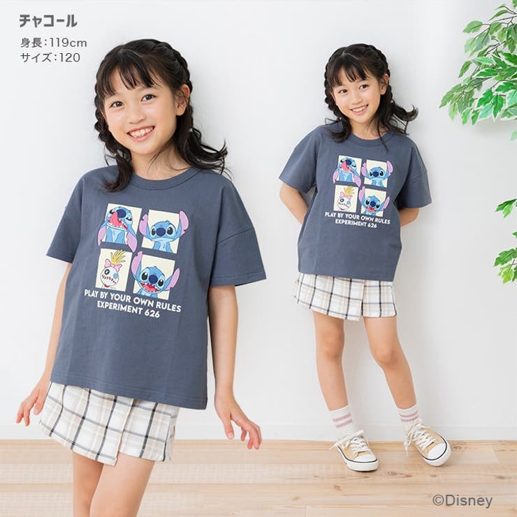 リロ＆スティッチ キャラクター 半袖Tシャツ | chil2 | 詳細画像6 
