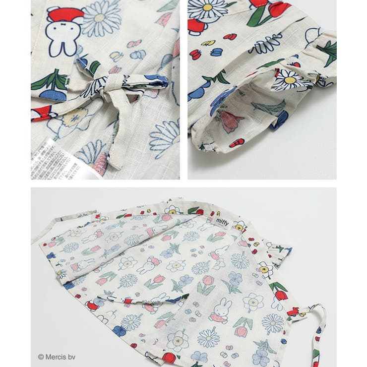 ミッフィー 総柄 甚平セット | chil2 | 詳細画像7 