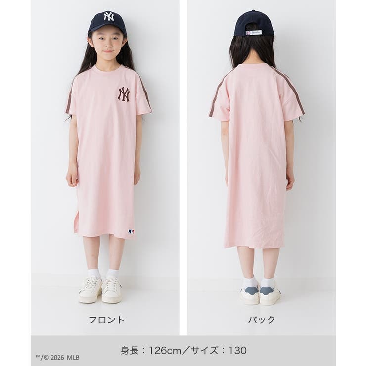 MLB 刺繍ロゴ 半袖ワンピース | chil2 | 詳細画像9 