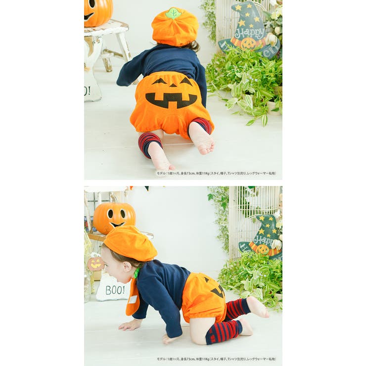 ハロウィン かぼちゃ パンツ[品番：LB000002048]｜chuckleBABY