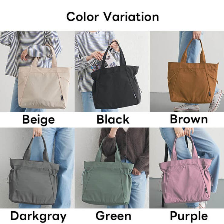 トートバッグ ナイロン レディース | Cinderella | 詳細画像3 