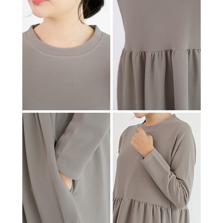 ロングワンピース マキシワンピース マキシ丈 | Cinderella | 詳細画像16 