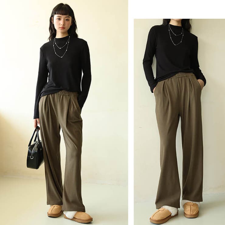 ロングパンツ スウェット調 レディース | Cinderella | 詳細画像5 