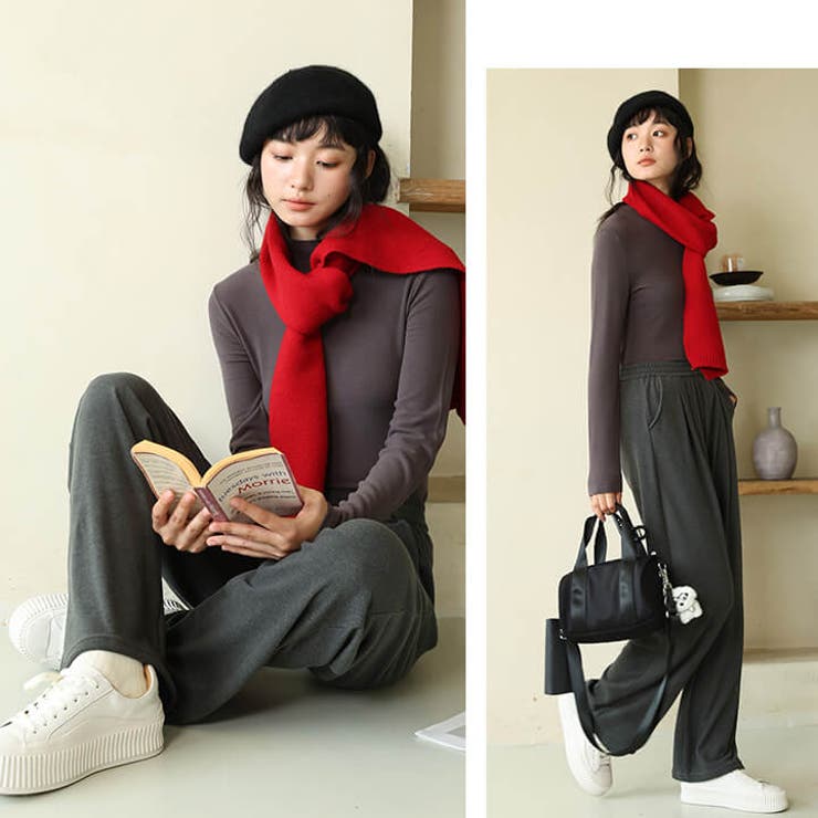 ロングパンツ スウェット調 レディース | Cinderella | 詳細画像9 