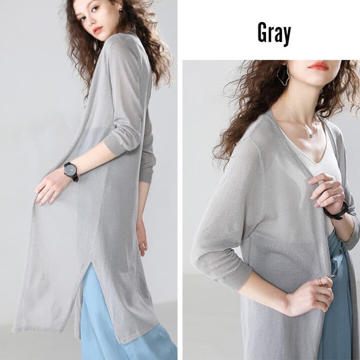 カーディガン ロング丈 ロングカーディガン | Cinderella | 詳細画像10 