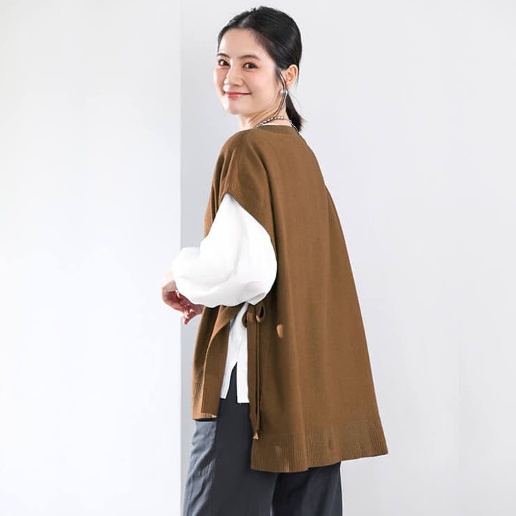 ニットベスト レディース 秋 | Cinderella | 詳細画像12 