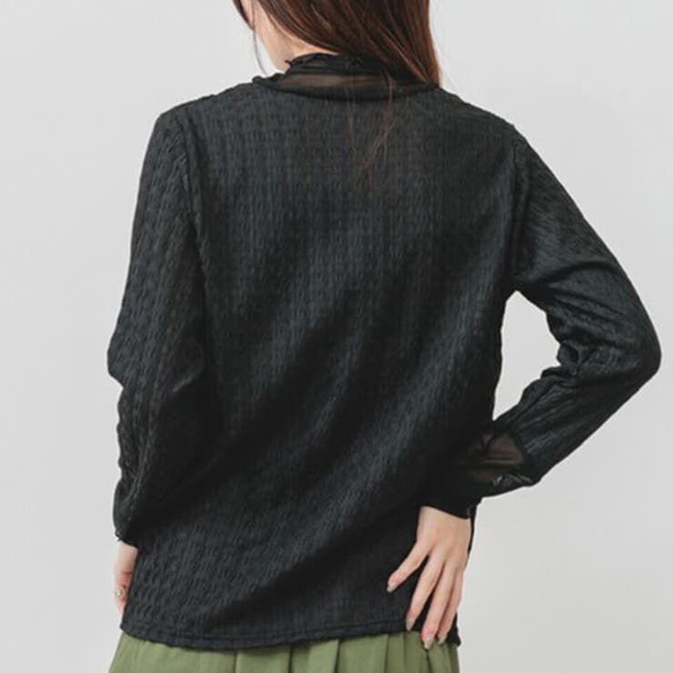 ジャガードトップス トップス レディース | Cinderella | 詳細画像5 