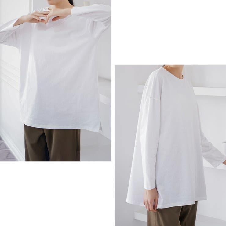 ロング丈カットソー トップス カットソー | Cinderella | 詳細画像13 