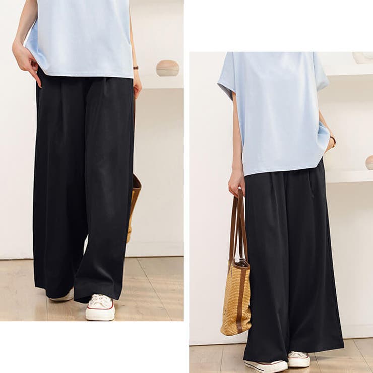 ワイドパンツ ボトムス パンツ | Cinderella | 詳細画像5 