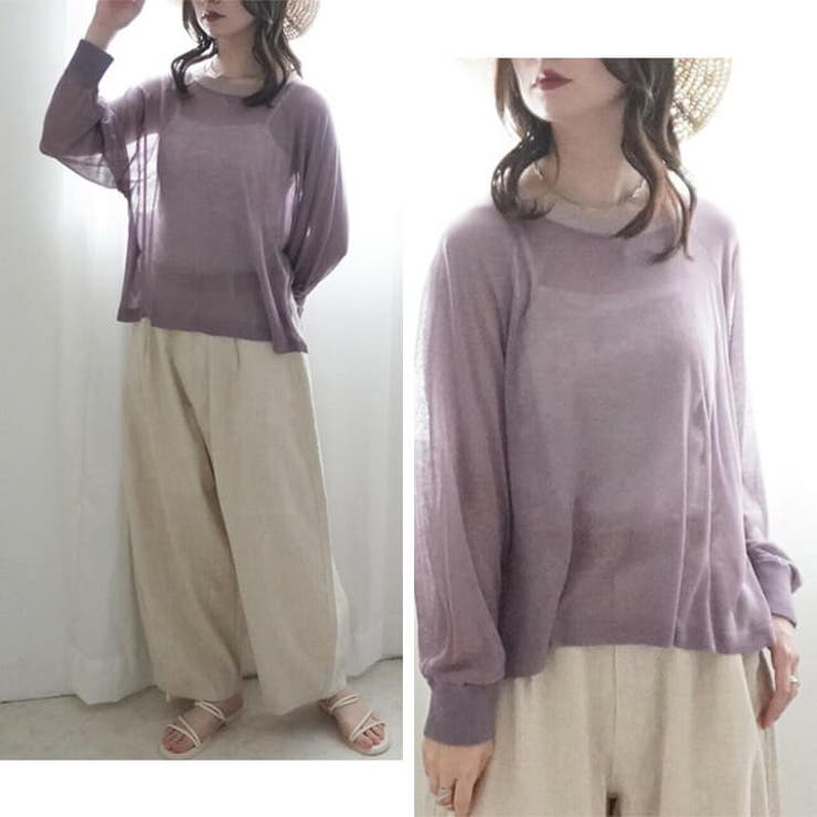 ニット シアーニット ミドル丈 | Cinderella | 詳細画像15 