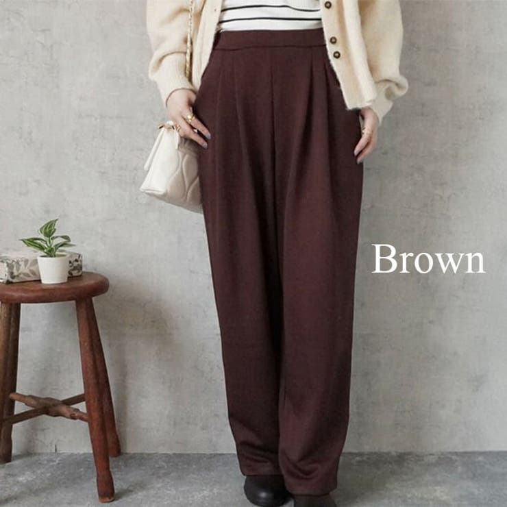 ポンチカーブパンツ カーブパンツ カジュアル | Cinderella | 詳細画像7 