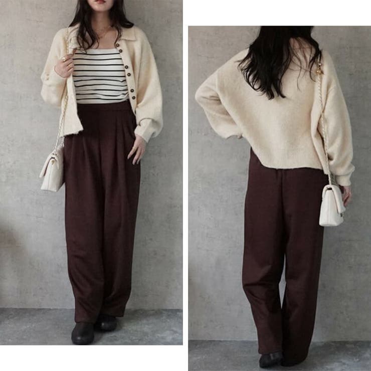 ポンチカーブパンツ カーブパンツ カジュアル | Cinderella | 詳細画像9 