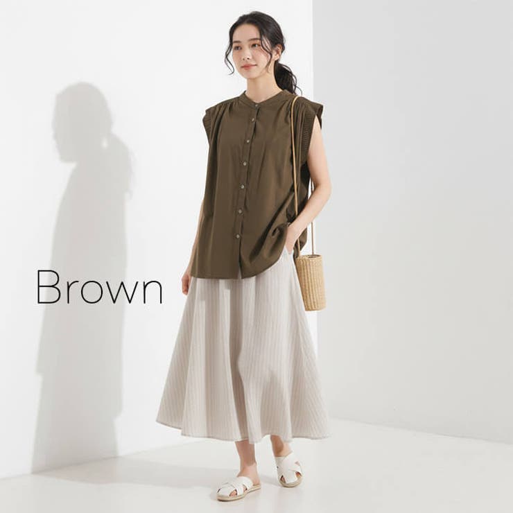 ブラウス トップス ノースリーブ | Cinderella | 詳細画像8 