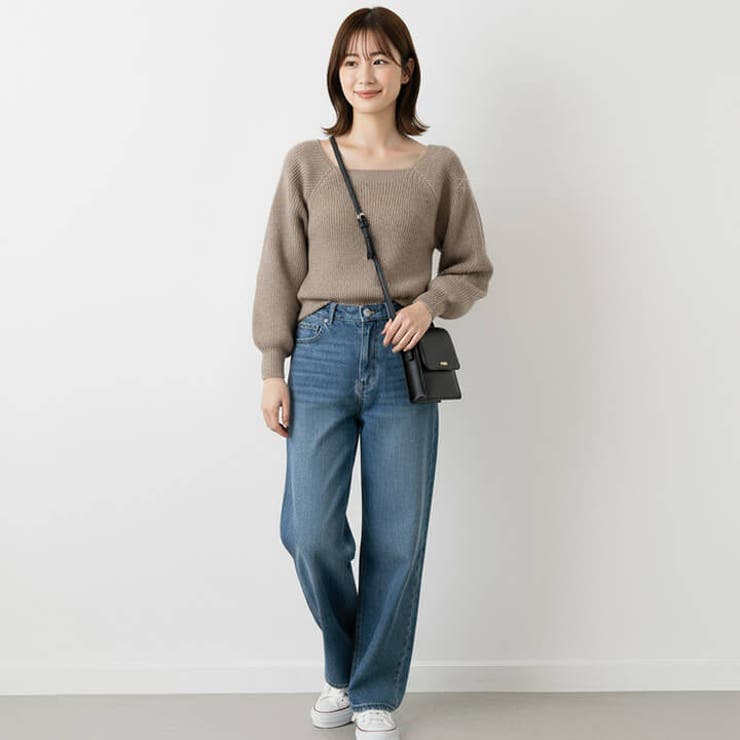 ニットプルオーバー トップス カットソー | Cinderella | 詳細画像7 