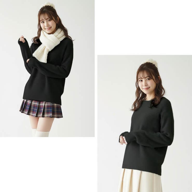 ニットプルオーバー トップス カジュアル | Cinderella | 詳細画像5 