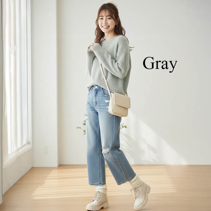 ニットプルオーバー トップス カジュアル | Cinderella | 詳細画像10 