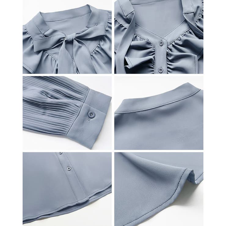 ボウタイフリルブラウス レディース トップス | Cinderella | 詳細画像19 