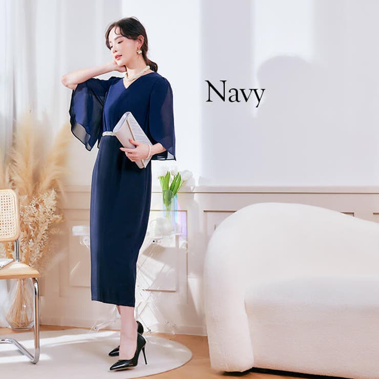 爆買いしたい パーティードレス 結婚式 ワンピース[品番：VV000001610 スーツ・フォーマル・ドレス